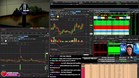 LIVE Day Trading the Stock Market