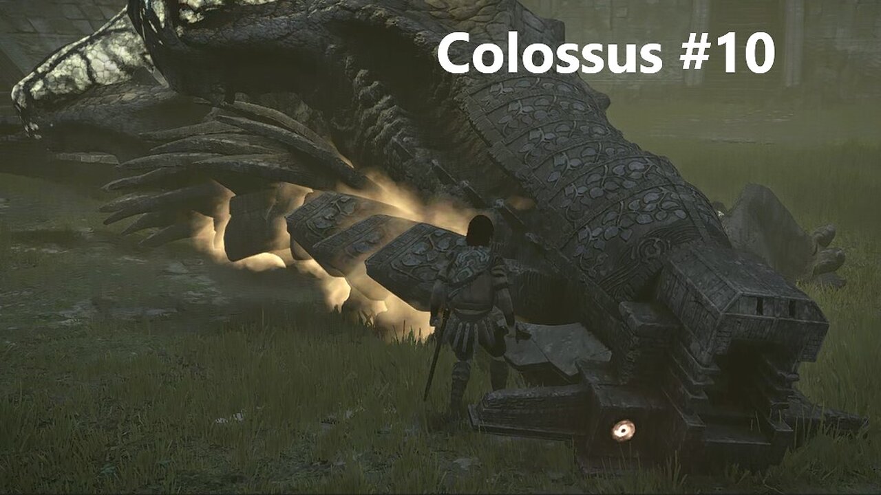 Shadow of the Colossus PS5 - Defeating Colossus #10