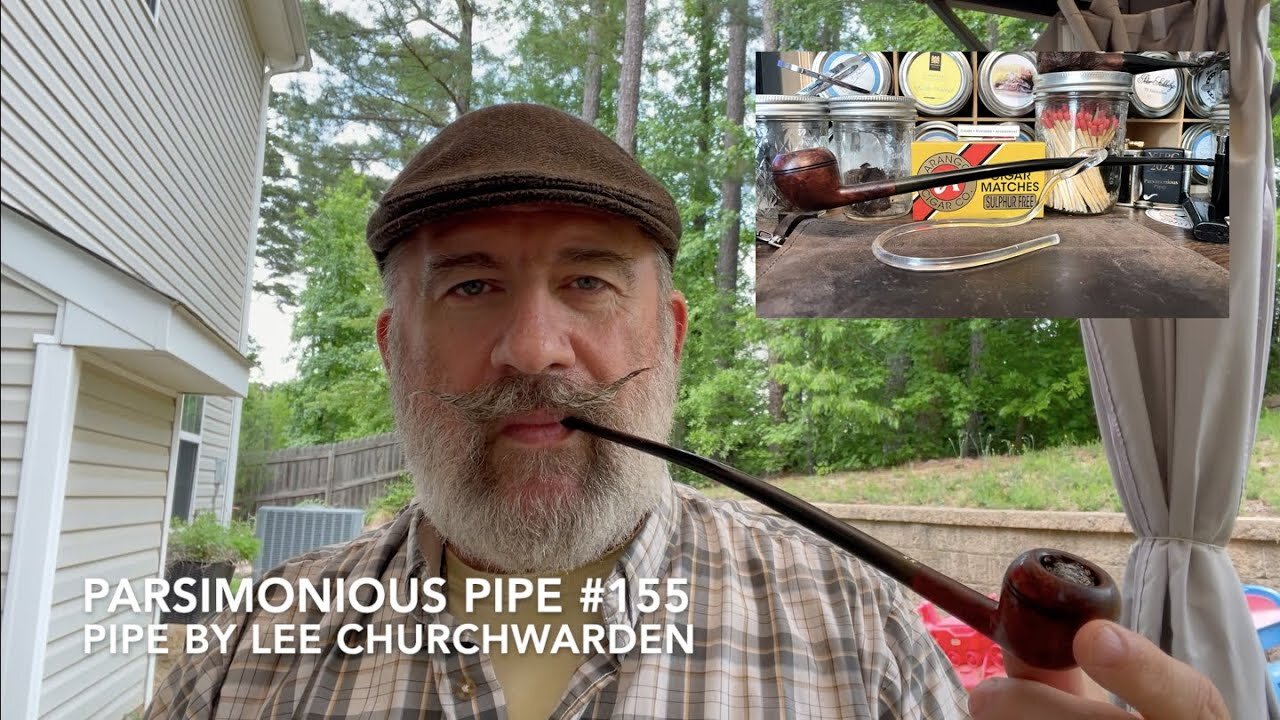 Parsimonious Pipe #155—Pipe by Lee Churchwarden