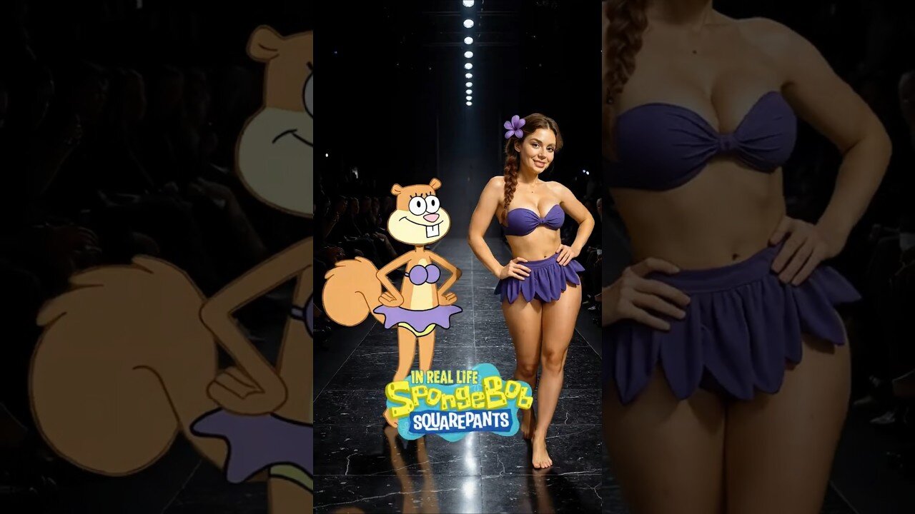 Who lives in a pineapple under the sea? 🍍🌊🧽 This is how SpongeBob would look in real life