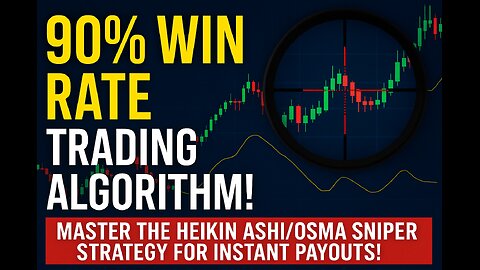 90% WIN RATE TRADING ALGORITHM! Master the Heikin Ashi/OsMA Sniper Strategy For Instant Payouts!