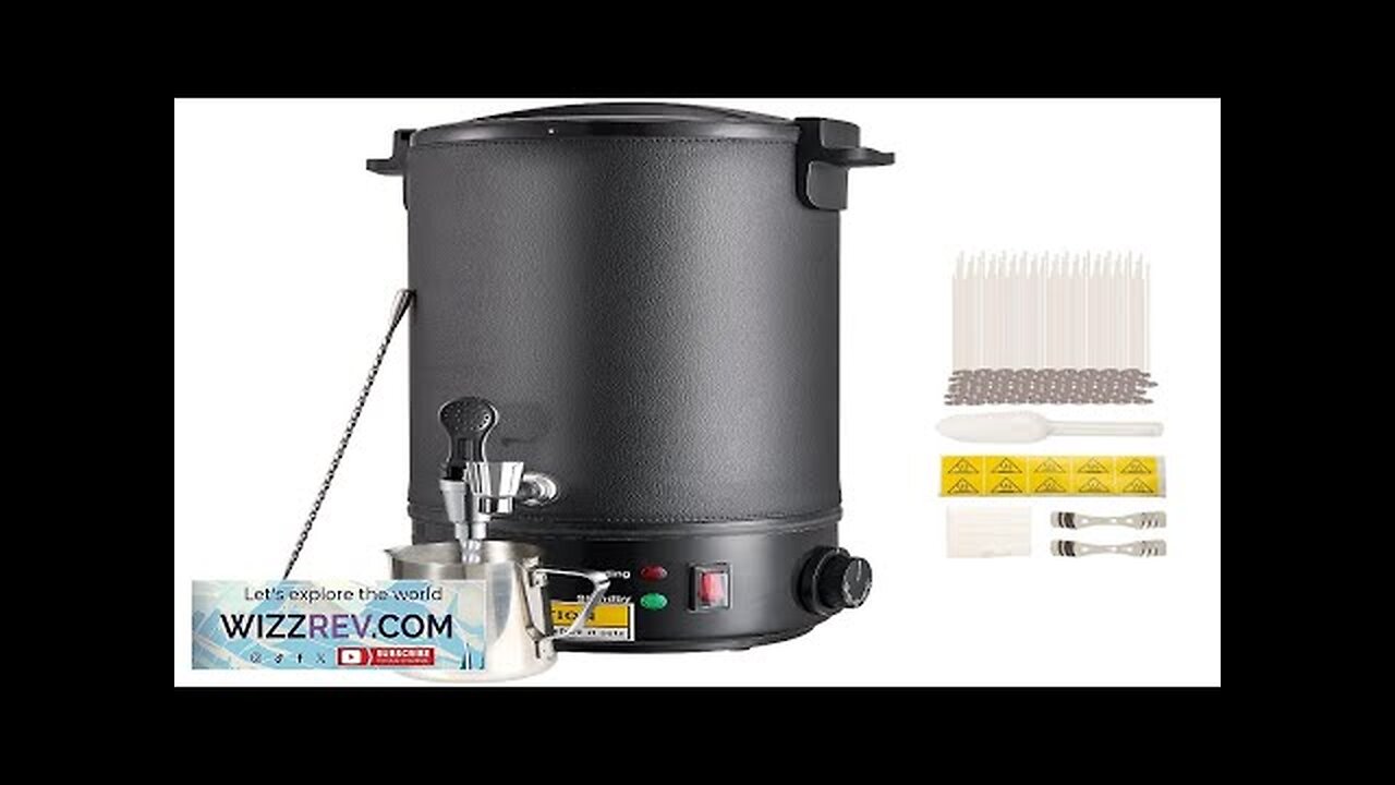 VEVOR 10 L Wax Melter for Candle Making Extra Large Electric Wax Review