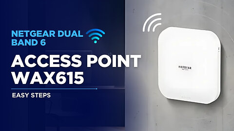 Netgear Dual Band 6 Access Point WAX615