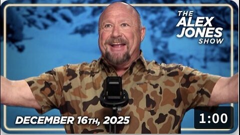 12 16 25 ALEX JONES Pfizer Jabs Were Bioweapon Meant To Maim, Kill & Sterilize Population