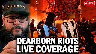 Dearborn RIOTS: Cam Higby ATTACKED! Anti-Muslim Protest ERUPTS In Violence