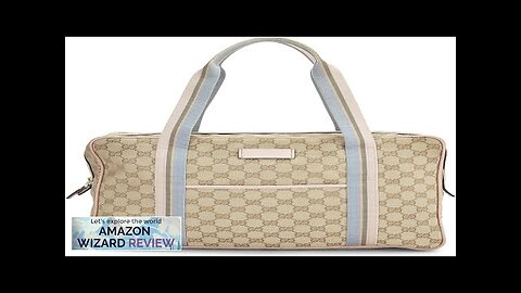 Gucci Pre-Loved Original GG Canvas Web Briefcase PinkSleek and functional briefcase Review