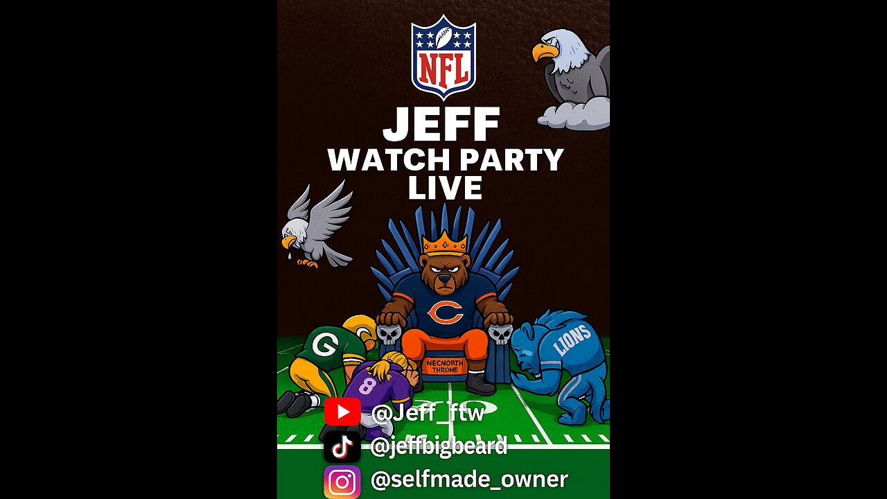 NFL Watch Party! Bears VS Packers