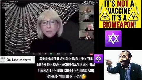 Jews are COVID-19 immune / they didn't get the Bioweapon aka "Covid-19 Vaccine"💉☠️💉 ✡️