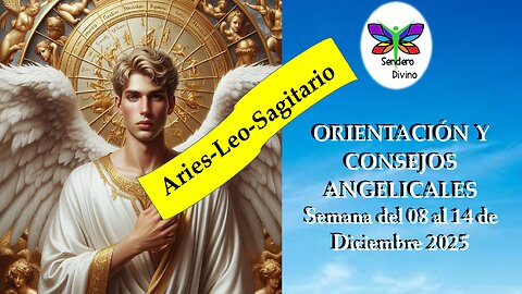 😊 ORIENTACIÓN Y CONSEJOS ANGELICALES 😊 Semana del 08 al 14 de Diciembre 2025