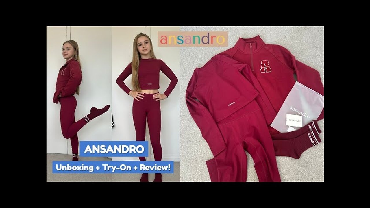 ANSANDRO - Unboxing + Try-On+ Review!