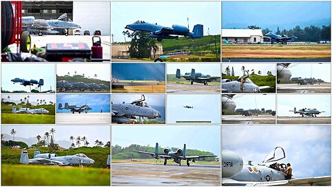 A-10 Warthogs Tear Up the Skies over Hawaii in RIMPAC!