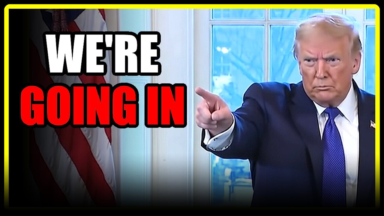 Trump just GAVE the ORDER.