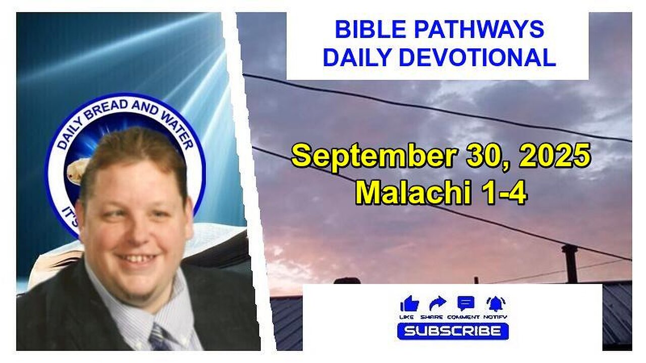 Bible Pathways Daily Devotional Sept 30, 2025