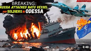 ODESSA on FIRE: NATO Ship Full of Franco-British 'Storm Shadow' Cruise Missiles Was Blown To BITS