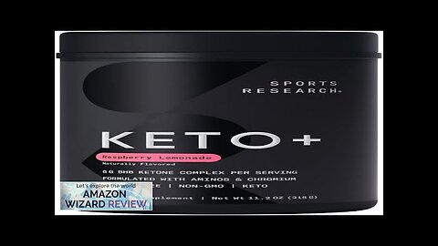 Sports Research Keto Plus Exogenous Ketones with goBHB 30 Servings Review