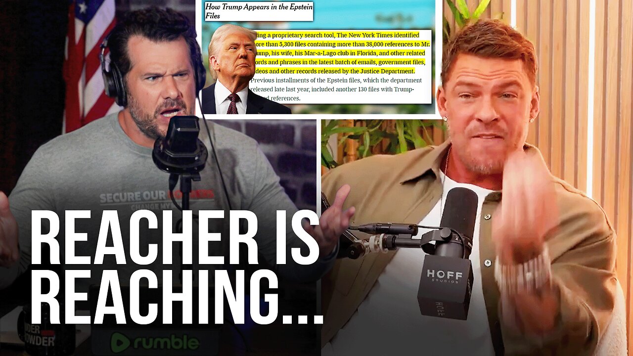 Crowder DESTROYS Jack Reacher's R*tarded Trump Rant thumbnail