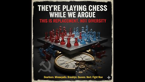 They’re Playing Chess While We Argue – This Is Replacement, Not Diversity