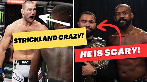 Sean Strickland Crazy Talk! O'Malley New Eye Poke Technique, Bryan Battle Motivation and Jon Jones!