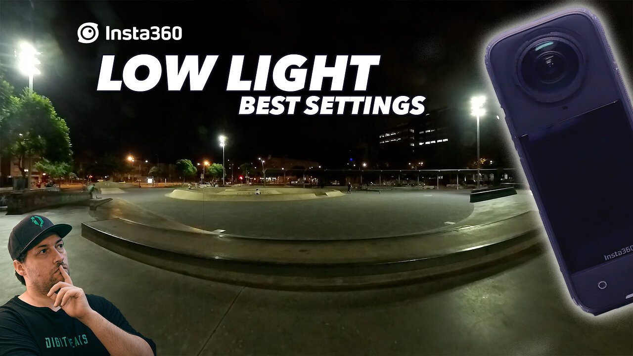 How I get the BEST Image Quality in LOW LIGHT with the Insta360 X4 Settings