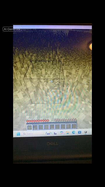 LeBron James drinking spray cranberry in Minecraft