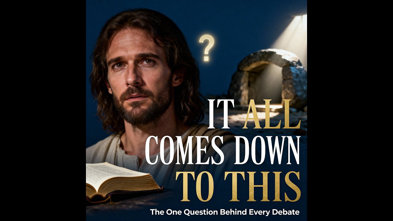 The One Question Every Biblical Debate Boils Down To