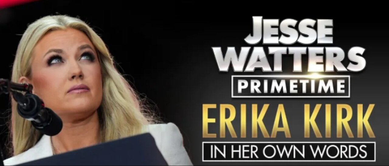 Jesse Watters Sits Down With Erika Kirk