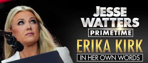 Jesse Watters Sits Down With Erika Kirk