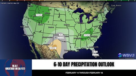 🌧️ 6-10 Days Rain Risk: NW & TN Valley Alert! #shorts #weather