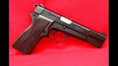 Novak's Custom Browning Hi Power -- 1989 FN P35 -- Craig Spegel Grips -- 9mm