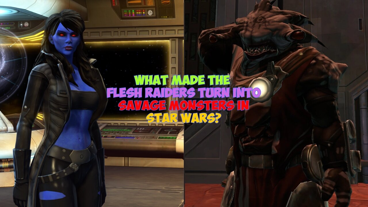 What Made The Flesh Raiders Turn Into SAVAGE Monsters in Star Wars
