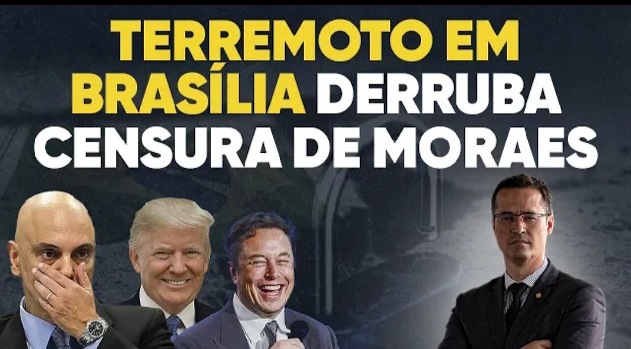 Earthquake in Brasilia! Moraes releases accounts and Rumble returns to Brazil!