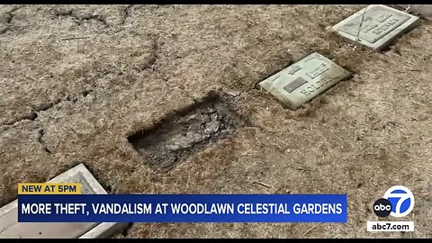 1,600 headstones, plaques stolen or damaged in repeat Compton CA cemetery thefts