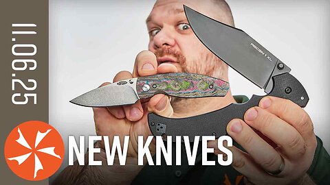 Size Matters, Until it Doesn’t - New Knives November 6th, 2025 at KnifeCenter