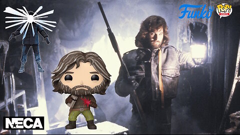 The Thing - R.J MacReady & Dog Thing Funko POP Vinyl & NECA 7" Action Figure