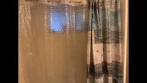 Shower Curtain Liner Water Cube Waterproof Shower LinerShower Curtain Liner