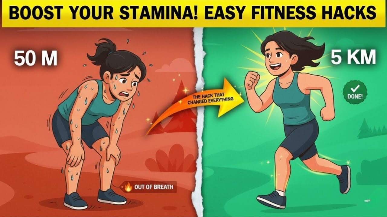 Boost Your Stamina FAST with These 5 Daily Habits 💪 | Energy & Endurance Hacks That Work!