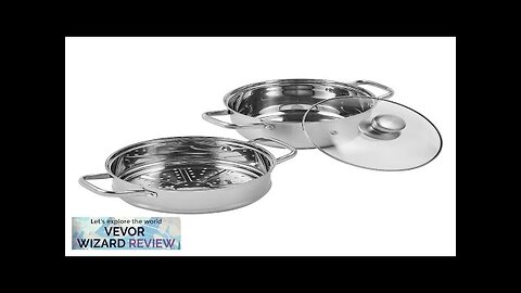 VEVOR Steamer Pot 8.66in/22cm Steamer Pot for Cooking with 3QT Stock Pot Review