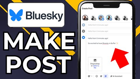 HOW TO CREATE POST THREAD ON BLUESKY SOCIAL