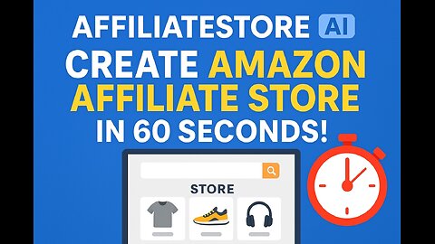 AffiliateStore AI Review & Demo 🚀 Amazon Affiliate Store Builder in 60 Seconds!