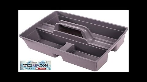 Jiaan Plastic Storage Tray Tote- Versatile Multiuse Caddy with Attached Portable Handle Review