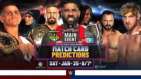 WWE Saturday Night's Main Event 2025 - Match Card Predictions [v2] | Bevelock