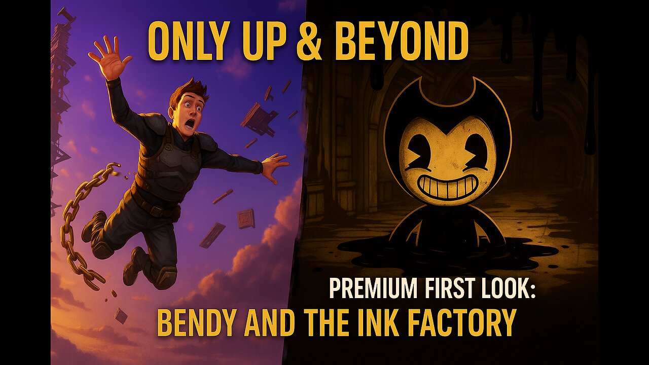 Only Up & Beyond – Random Game Chaos + Premium First Look: Bendy and the Ink Factory