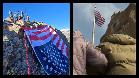 Upside Down Flag At National Parks And... A Catholic Church!?