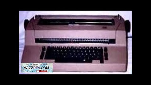 IBM Selectric III (reconditioned) Review