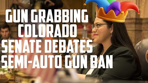 Gun Grabbing Colorado Senate's Semi-Auto Ban Debate