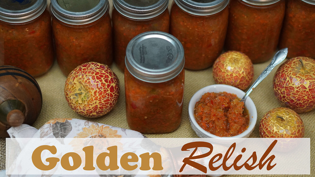 Golden Relish Canning Recipe