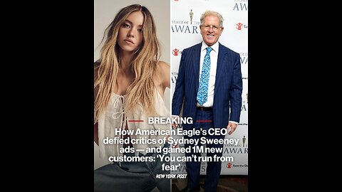 American Eagle CEO defied woke mob’s outrage over Sydney Sweeney ads — and gained 1M customers