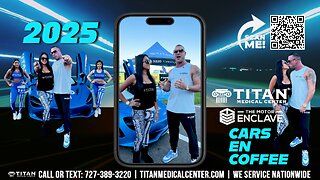 Titan Medical Center At 2025 Cars En Coffee - The Motor Enclave!