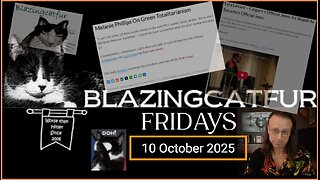 Blazing Cat Fur Fridays - 10 October, 2025