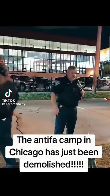 Antifa Camp In Chicago Dismantled